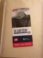 Mängden socker i Gruyère suisse