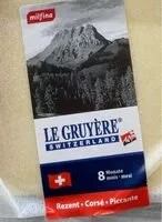 Mängden socker i Le Gruyère
