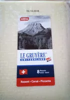 Mängden socker i Fomage Gruyère corsé