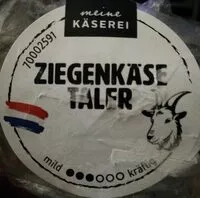 Mängden socker i Ziegenkäse Taler, 50 % Fett i. Tr.