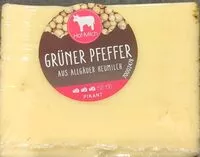 Mängden socker i Grüner Pfeffer Käse