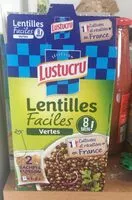 Mängden socker i Lentilles facile vertes