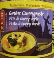 Mängden socker i grüne Curry Paste thailändisch