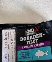 Mängden socker i Doraden-filet
