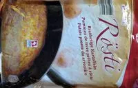 Mängden socker i Rösti pommes de terres prêtes à rôtir