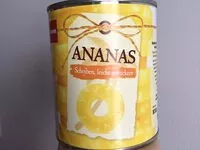 Mängden socker i Ananas Scheiben