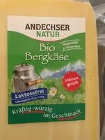 Mängden socker i Bio-Bergkäse