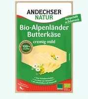 Mängden socker i Bio Alpenländer-Butterkäse
