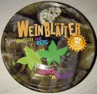 Mängden socker i Weinblätter gefüllt mit Reis