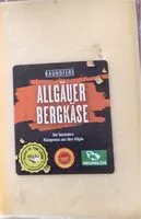 Mängden socker i Allgäuer Bergkäse