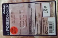 Mängden socker i Dos de cabillaud