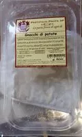 Mängden socker i Gnocchi di patate