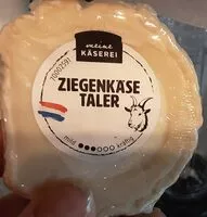 Mängden socker i Ziegenkäse Taler