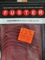 Mängden socker i Fleischen Spezialitäten