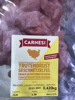 Mängden socker i Trutenbrust geschnetzeltes