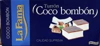 Mängden socker i Turrón coco bombón