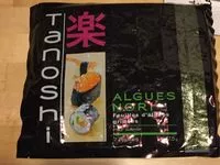 Mängden socker i Algues nori