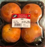 Mängden socker i Kaki