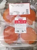 Mängden socker i Beignets à la framboise x4 décongelé