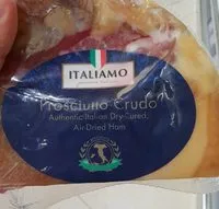 Mängden socker i Prosciutto crudo