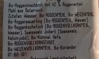 Mängden socker i Kärntnerbrot