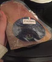 Mängden socker i Prosciutto crudo