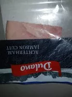 Mängden socker i Jambon cuit