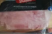 Mängden socker i Jambon cuit et fumé DULANO Selection