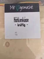 Mängden socker i Höhlenkäse - kräftig