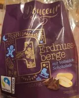 Mängden socker i erdnuss-berge