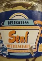 Mängden socker i Delikatess Senf mittelscharf