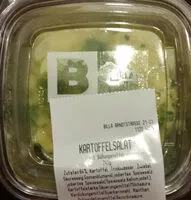 Mängden socker i Kartoffelsalat mit Süßungsmittel