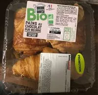 Mängden socker i Pains au chocolat pur beurre