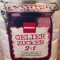 Mängden socker i Gelierzucker 2:1