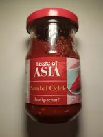 Mängden socker i Sambal Oelek
