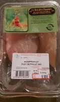 Mängden socker i Filet de poulet BIO