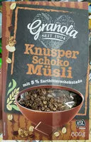 Mängden socker i Knusper Shoko Müsli