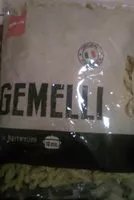 Mängden socker i Gemelli