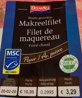 Mängden socker i Filet de maquereau fume