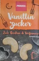 Mängden socker i Vanillin Zucker
