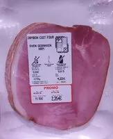 Mängden socker i Jambon cuit au four