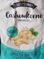 Mängden socker i Cashewkerne