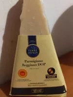 Mängden socker i Parmigiano reggiano DOP