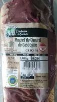 Mängden socker i Magret de Canard de Gascogne
