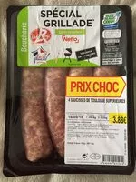 Mängden socker i Saucisse de Toulouse supérieure