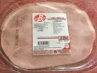 Mängden socker i Jambon cuit de qualité superieure