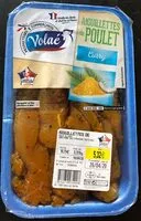 Mängden socker i Aiguillettes de poulet au curry