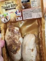 Mängden socker i Filets de poulet roti