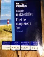 Mängden socker i Filet de Maquereau fumé