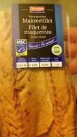 Mängden socker i Filet de maquereau